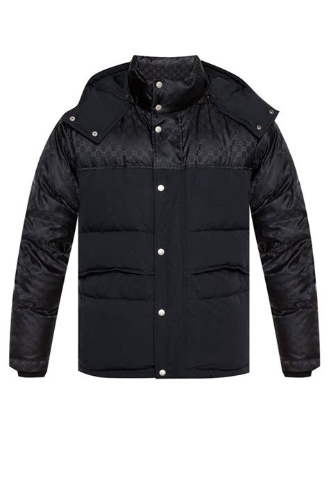 mens gucci down jacket|gucci padded jacket men's.